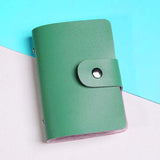 Best Gift Hcandice New Men Women Leather Credit Card Holder Case Card Holder Wallet Business Card drop ship bea676