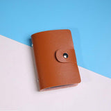 Best Gift Hcandice New Men Women Leather Credit Card Holder Case Card Holder Wallet Business Card drop ship bea676