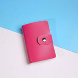 Best Gift Hcandice New Men Women Leather Credit Card Holder Case Card Holder Wallet Business Card drop ship bea676