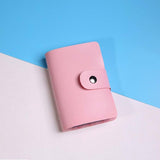 Best Gift Hcandice New Men Women Leather Credit Card Holder Case Card Holder Wallet Business Card drop ship bea676