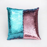 2016 Hot sale sofa sequins throw covers and pillows continental mermaid pillow cushion covers square pillow cases home decor