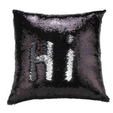 Hot Pretty Fashion Heaven DIY Two Tone Glitter Sequins Throw Pillows Cushion Case Sofa Car Cover dropshipping Free Shipping Nov7