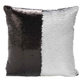 Hot Pretty Fashion Heaven DIY Two Tone Glitter Sequins Throw Pillows Cushion Case Sofa Car Cover dropshipping Free Shipping Nov7
