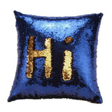 Fashion Heaven New  DIY Two Tone Glitter Sequins Throw Pillows Decorative Cushion Case Sofa Car dropshipping Free Shipping Nov16