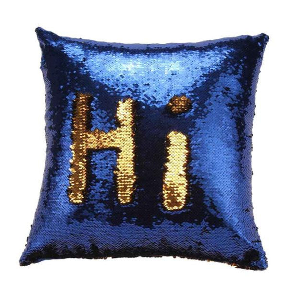 Fashion Heaven New  DIY Two Tone Glitter Sequins Throw Pillows Decorative Cushion Case Sofa Car dropshipping Free Shipping Nov16
