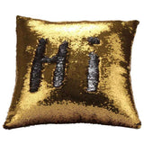 Fashion Heaven New  DIY Two Tone Glitter Sequins Throw Pillows Decorative Cushion Case Sofa Car dropshipping Free Shipping Nov16