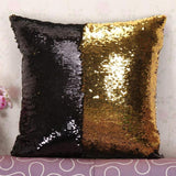 Fashion Heaven New  DIY Two Tone Glitter Sequins Throw Pillows Decorative Cushion Case Sofa Car dropshipping Free Shipping Nov16