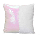Fashion Heaven New  DIY Two Tone Glitter Sequins Throw Pillows Decorative Cushion Case Sofa Car dropshipping Free Shipping Nov16