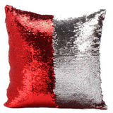 Fashion Heaven New  DIY Two Tone Glitter Sequins Throw Pillows Decorative Cushion Case Sofa Car dropshipping Free Shipping Nov16